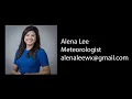 Alena Lee Weather Reel 2022