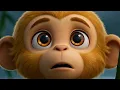 🌧️ Goldie Gets Scared During a Big Storm! 🐵 | Oh Mia!
