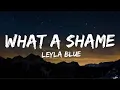 Download Lagu Leyla Blue - What A Shame (Lyrics)