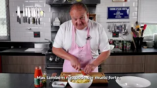 Penne all'Arrabbiata com o toque do Chef Jacquin