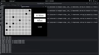 Minesweeper games made with python