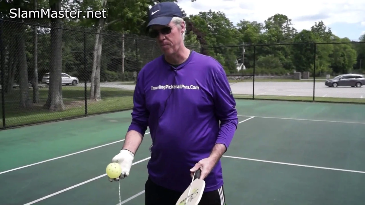 Ken Henderson - 2018 U.S. Open Men's Single Gold Medal Champion with Slam Master Pickleball Paddle.