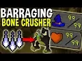 How I Barraged to 99 Magic with the Power of the Bonecrusher OSRS