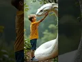 Download Lagu The little white snake has returned #animals #cutestory #animalstories #cute #funny