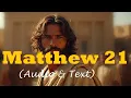 Matthew 21 KJV BIBLE With Text Images