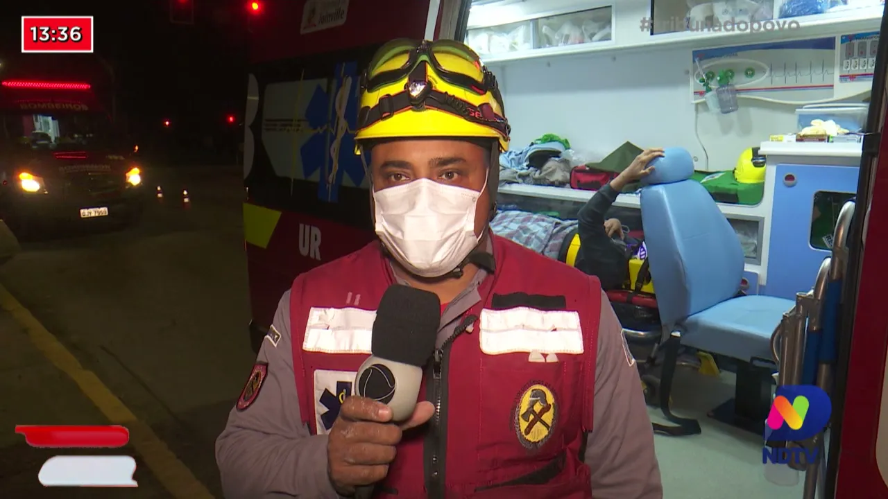 Motociclistas são arrastados depois de sofrerem acidente no Anita Garibaldi, em Joinville