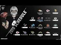 The 2019 Raiders schedule is here