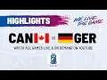 Highlights | Canada vs. Germany | 2023 #IIHFWorlds