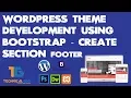 Wordpress Theme Development Course From Scratch - Create Footer section
