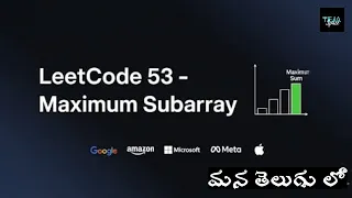 LeetCode 53 Maximum Subarray Kadane s Algorithm Explained Brute Force Optimized Solutions