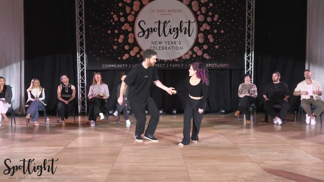 Spotlight New Year's Celebration 2024/2025 All Star Jack & Jill Aidan Keith Hynes & Casey Margules