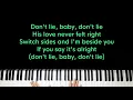 Beside You - Keshi (Piano Karaoke) - Instrumental Cover with Lyrics