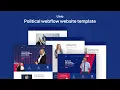 Unio Political Website Template Webflow Political Website Templates Review 2023