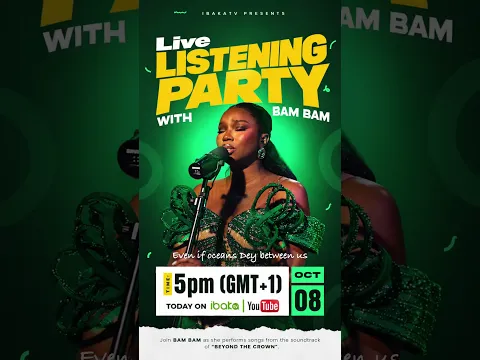 GET READY WITH BAMBAM - BEYOND THE CROWN LISTENING PARTY