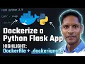 Dockerize Python Flask App Dockerfile and Container Guide