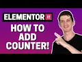 How To Add Counter In Elementor