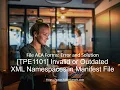 How to Fix ACA Filing Error TPE1101 Invalid or Outdated XML Namespaces in Manifest File