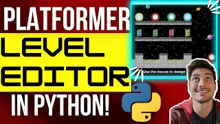 How to Code a Level Editor Using Python Pygame Platformer Level Creator