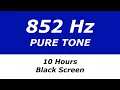Download Lagu 852 Hz Pure Tone - 10 Hours - Black Screen - Inner Strength, Energy at Cellular Level