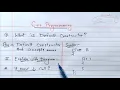 Default Constructor in C syntax and example of default constructor in c