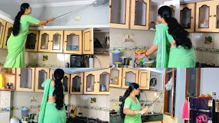 home kitchen cleaning vlog kitchen cleaning before and after itna sab kuch yk baar me karna 