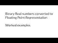 Floating Point Representation - Hight Computing Science