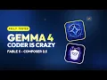 Gemma 4 Coder 12B Model Carrying Fable 5 s Reasoning on 8GB VRAM Fully Offline