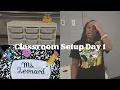 Classroom Setup Day 1 Hobby Lobby Haul