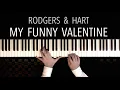 Lagu My Funny Valentine (with Lyrics) | Piano Cover by Paul Hankinson