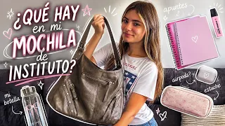 ¿Qué hay en mi mochila para mi nuevo Instituto? 🎒Material escolar 2026 📖Vuelta a clases en España