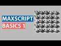 Max Script Tutorial Part1 - Create Teapots With Offset
