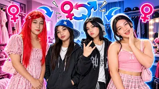 SWAP GENDER CHALLENGE NG ZAILAINE AT YANSKEE! | FAMILYAY