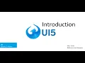 Introduction to SAP UI5 XML Views Live Coding