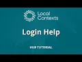 Login Help Hub Tutorial