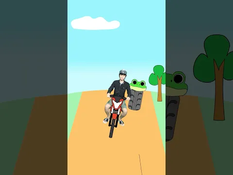 Video Thumbnail: Boneca Ambalabu đua xe với Báo và cái kết #shorts #cartoon #animation #ngaohoathinh
