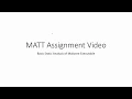 Malicious Document Analysis - MATT Assignment