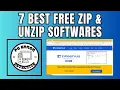 7 Best Free Zip Unzip Programs For Windows