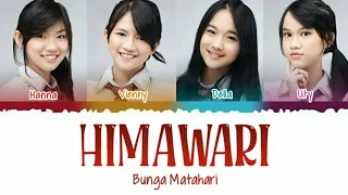 jkt48 himawari bunga matahari color coded lyrics ind eng 