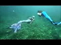 FANTASY MERMAIDS Mermaid Sisters Swim in the Magical Waters of Lake Michigan Underwater