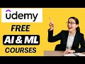 5 FREE Udemy Courses to Learn AI ML - Start Today Don t Miss