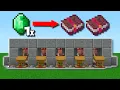 EASIEST VILLAGER TRADING HALL IN MINECRAFT - Get ANY Enchantment For 1 Emerald