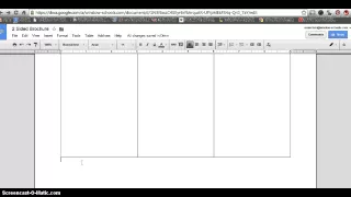 How to make 2 sided brochure with Google Docs