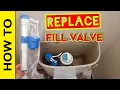 How to Fix and Replace Toilet Fill Valve - Step by Step DIY Guide