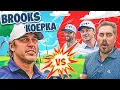 Brooks Koepka Prepares For The Ryder Cup With a 3 On 1 Scramble Vs PMT