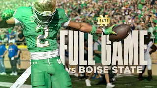 FULL GAME No 21 Notre Dame Football vs Boise State 2025