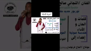 أغنية الفنان التجاني صالح بشير تور بور حديد مقطع 