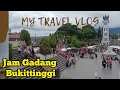 Bukittinggi dengan Pesona Jam Gadang mengundang wisatawan untuk berkunjung@amimilaaira #traveling
