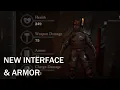 New Interface and Armor - Unity Devlog 3D