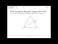 NYS geometry regents August 2019 question 29