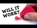 Can You DIY a Kneaded Eraser From a Normal Eraser